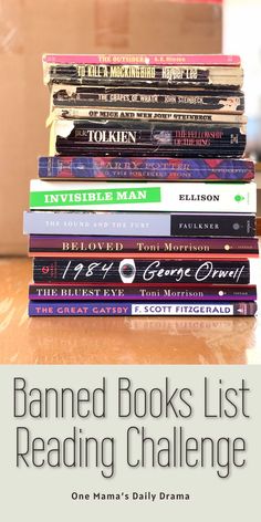 a stack of books sitting on top of a wooden table