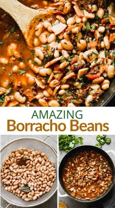 an image of amazing borracho beans recipe