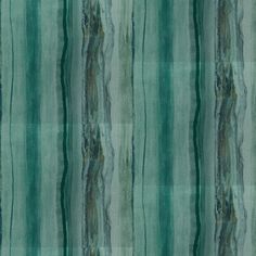 a green and brown striped wallpaper pattern