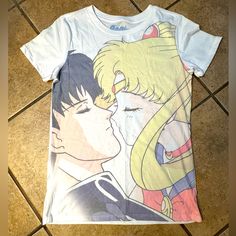 New Shirt, Never Worn. Small Fit. Sailor Moon Shirt, Moon Shirt, Sailor Moon, Color White, Womens Tops, Tops & Tees, Moon, Women Shopping, White