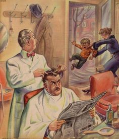 Barber Shop Quartet, Shop Pictures, Shaved Hair Cuts