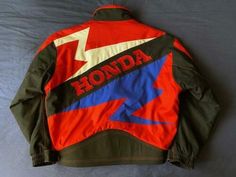 Racing Fashion, Honda Racing, Peacoats, Jackets Winter, Motor Bike, Racing Jacket, Brand Ideas, Racing Motorcycles