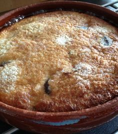 a baked dish sitting on top of a stove