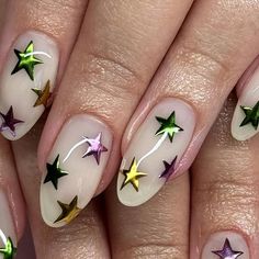 Haley Lemus✨ on Instagram: "I’m just in love with these isolated chrome stars. ⭐️  #Nailart #nailsofinstagram #nailsnailsnails #naturalnails #cutenailart #gelmanicure #nailartist #naturalnails #nailinspo #rvanailtech #rvanails #weekendnails #nailedit #nailstyle #partynails #nailsdid #naillove #nailaddict #nailporn #nailswag #chromenails #starnails #christmasnails"