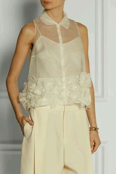 Makijaż Smokey Eye, White Top, Net A Porter, Look Fashion, Evening Wear, Beautiful Outfits, High Fashion