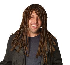 PRICES MAY VARY. DREADLOCK WIG | Handmade realistic look | HALLOWEEN costume | Jamacian Rasta Man | Beach Bum | Hippie | Rapper 60 HANDMADE DREADLOCKS Included DREADLOCK WIG 
  100% QUALITY CUSTOMER SATISFACTION  
  COSTUME FOR ALL PARTY EVENTS  
 

 The Dreadlock wig is handmade and ready to chill right out of the bag. This ultimate hippie/thug look is the perfect add on to any Halloween piece. This costume is made for EVERY event  
  
 Beach Party 
 Rock Concert 
 Jam Band 
 Festivals 
 Frater Handmade Dreadlocks, Rasta Man, Dreadlock Wig, Men's Wigs, The Jam Band, Party Rock, Braided Wig, Weekend Party, Rock Concert