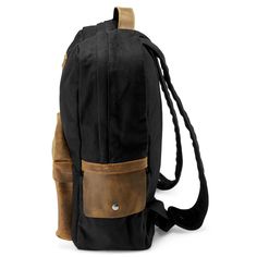 * Adjustable shoulder straps
 * Lined interior protects your stuff 
 * Designated spot for your laptop Phone Store, At The Airport, Rip Curl, Men's Backpack, Black Canvas, Black Tan, Black And Tan, The 3, Sling Backpack