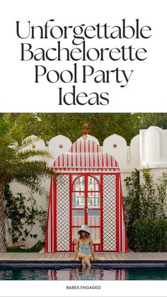 Looking to make a splash with your bridal squad? 💦 Say 'I Do' to the ultimate Bachelorette Pool Party Theme! Dive into our latest blog post where we've curated a treasure trove of ideas to turn your bash into a memorable celebration. From trendy swimwear picks to chic poolside decor, we've got you covered. Shake things up with refreshing cocktail recipes and fun games guaranteed to make a splash! Whether you're lounging in style or dancing under the sun, this pool party will be one for the book