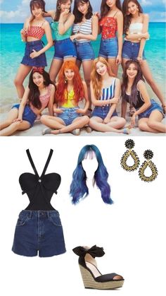 Twice 10 Member Outfits, Single Inferno, Kpop Concert Outfit, Classy Dress Outfits, Performance Outfit