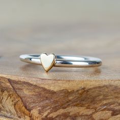 Rose Gold Stackable Heart Ring For Valentine's Day, Stackable Rose Gold Heart Ring For Valentine's Day, Heart-shaped Rose Gold Stackable Rings As Gift, Rose Gold Heart-shaped Stackable Rings As Gift, Anniversary Rose Gold Stackable Heart Ring, Dainty Stackable Rose Gold Heart Ring, Heart-shaped Rose Gold Stackable Promise Rings, Rose Gold Heart-shaped Stackable Rings, Stackable Rose Gold Heart Promise Ring