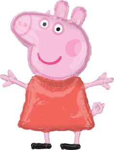 Peppa Pig Foil Balloon - 32 by Anagram Intl - on sale at Balloons123.com Pig Birthday Decorations, Peppa Pig Birthday Decorations, Peppa Pig Party Decorations, Peppa Pig Balloons, Pig Balloon, George Pig, Peppa Pig Party, Pig Party, Peppa Pig Birthday