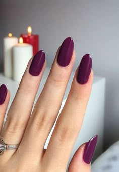 Nail Colour Ideas 2024, Cool Toned Nail Colors, Minimalist Nails Spring 2024, Trendy Nails Ideas 2024 Spring, Trend Nails 2024, Different Colour Nails, Unique Nail Colors, One Colour Nails, Mauve Nail Designs