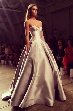 Steven Khalil Gown PS. See similar content at http://www.fashionisly.com/ Wedding Musts, Wedding Dress Code, Steven Khalil, Couture Wedding Dress, Prom Season, Simply Fashion, Party Clothes, Ocean Drive, Flirty Dresses