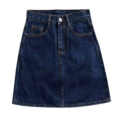 Be ready for an adventure with our high-waist casual denim skirt from the 2023 Summer Collection! With a fashion look and quintessential features. you'll be the envy of your friends and family.Distinctive Features You'll Love: Casual Style: Feel informal and stylish in this timeless look. Stonewashed: Enjoy the unique texture and look of this retro-inspired fabric. Mini Length: Show off your legs and keep cool in this flirty skirt. High-Waist: Feel secure and confident with this flattering waist Denim Skirts Online, Casual Denim Skirt, Dark Denim Skirt, Womens Denim Skirts, Denim Skirt Outfits, Perfect Denim, Keep Cool, Cute Skirts, Casual Denim