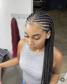 Cornrows Natural Hair, Braided Cornrow Hairstyles, Fulani Braids, Hairdos For Curly Hair, Work Hairstyles