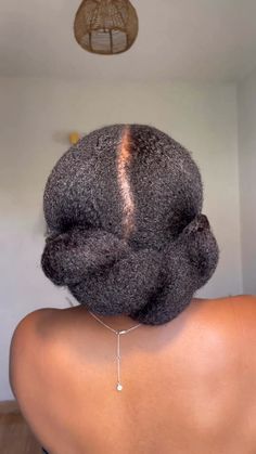 4c Braid Out, Afro Hair Bun, Natural Hair Remedies, Natural Hair Blowout, Latest Hair Braids, Natural Hair Routine, Natural Hair Bun Styles, Big Curly Hair, Blow Dry Hair