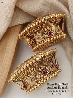 Gold Kada Bangles, Gold Kada, Latest Gold Jewellery, Kada Bangles, Latest Indian Jewellery, Unique Gold Jewelry