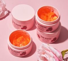 This lightweight gel mask contains 1,000 ppm of natural Rose Extract that not only acts as an anti-inflammatory but will also gradually buff away fine lines and plumpen your skin! Let this spa-worthy mask work its magic while you sleep and wake up with brighter more vibrant skin. Free of Parabens, Alcohol and Talc. size: 100ml Why It's Good Our I Am Wash Off Masks are infused with natural ingredients to target different skin concerns. Paraben-free, alcohol-free and talc-free. Key Ingredients Ros Lemon Butter Chicken, Rose Mask, Sugar Scrub Diy, Rose Extract, Diy Scrub, Trendy Face Masks, Beauty Mask, Gel Mask, Face Mask Fashion