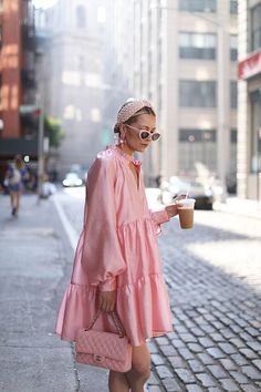 Pink Outfits, Komplette Outfits, Pink Outfit, Street Styles, Outfits Casuales, Pink Fashion