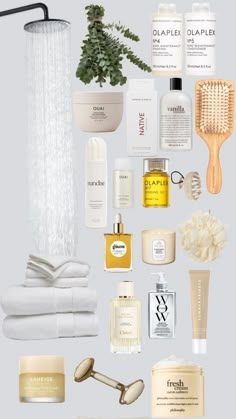 Luxury Shower Products, Shower Must Haves Products, Shower Essentials Products, Shower Products Aesthetic, Best Shower Products, Aesthetic Shower Products, Bodycare Aesthetic, Everything Shower Routine, Sensitive Skin Products