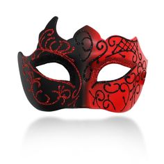 PRICES MAY VARY. ❤ Men's masquerade mask.The masquerade mask for men is made of high-grade pvc material instead of usual cheap plastic,which is more textured and more comfortable to wear.The men's mask is also thoughtfully designed,the inside of the mask is healthy smooth without any burr so will not irritate your skin or cause damage to face. ❤ Sparkly Unique Designed.Our venetian masks are made of thickened and upscale material treated with high temperature Painting and Shiny Powder Coating pr 18th Decorations, Temperature Painting, Woman Mask, Couples Masquerade Masks, Mask For Halloween, Mens Masquerade Mask, Venice Mask, Mask For Men, Mardi Gras Costumes