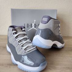 Brand New Jordan 11s Size 8.5 Jordan 11 Cool Grey, Casual Shoes Women Sneakers, Jordan 11s, Pretty Sneakers, White Nike Shoes, Pretty Shoes Sneakers, Jordan Shoes Retro, All Nike Shoes, Womens Air Jordans