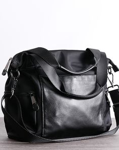 Overview： Design: Womens Nylon Leather Travel Handbag Womens Black Nylon Gym Purse Nylon Work Handbag Purse for LadiesIn Stock: Ready to Ship (2-4 days)Include: Only BagCustom: NoColor: BlackLeather: Nylon, LeatherMeasures: 35cm x 35cm x 15cm Weight: 0.65kgSlots: 2 main slots, 2 zipper slot, 1 phone pocket, 1 wallet pocket, 2 side slotsAccessories(option): NoneStyle: Womens Nylon Leather Travel Handbag Womens Black Nylon Gym Purse Nylon Work Handbag Purse for LadiesVery durable (At least 5 Years Gym Purse, Travel Handbag, Work Handbag, Travel Handbags, Leather Travel, Women Leather, Black Nylon, Handbag Purse, Black Nylons