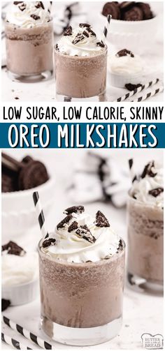 Oreo Shakes, Healthy Milkshake Recipes, Oreo Milkshake Recipe, Healthy Milkshake, Blender Drinks, Happy Habits, Oreo Cookie Recipes