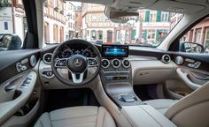 the interior of a mercedes s - class sedan