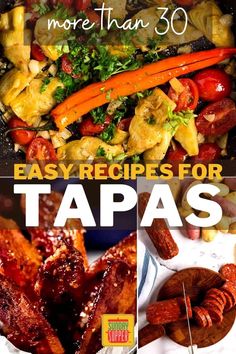 Recipes Book, Spanish Tapas, Spanish Dishes