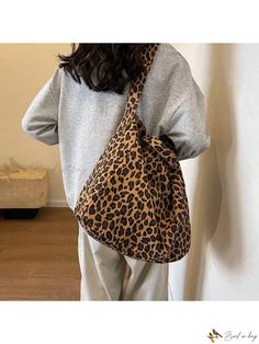 Bird in Bag - 2023 Exquisite & Spacious Leopard Print Tote Bag for Women, Embracing Street Style with a Cool Winter Vibe Tote Bag Outfit, Leopard Print Tote, Leopard Print Bag, Leopard Tote, Leopard Bag, Cool Winter, Red Sneakers, Fall Fits, Boho Bag