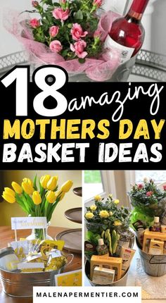 18 Best Mother's Day Gift Basket Ideas To Recreate Right Now #giftsformom #mom #mothersday #giftideas, https://kit.co/Gift4U/mom-s-day-gift-idea Mothers Day Basket Ideas Homemade Gifts, Mothers Day Basket Ideas, Diy Mother's Day Gift Basket, Homemade Fathers Day Gifts, Treat Basket, Preschool Gifts