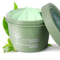 PRICES MAY VARY. POWER OF GREEN TEA - green tea face mask enriched with organic green tea extract, a powerful antioxidant known to soothe and revitalize skin, which effectively activate cells, replenishes dull complexions for more revitalized, healthy looking skin. Green tea clay mask effectively fends of aging signs to keep your skin looking younger. DEEP CLEANSING MASK -- Green tea deep cleanse mask for deep pore cleansing with Kaolin clay, works to lift away dead skin cells and impurities, po Tea Face Mask, Green Tea Face Mask, Pore Mask, Green Tea Face, Clay Works, Looking Younger, Cleansing Mask, Organic Green Tea, Tea Green