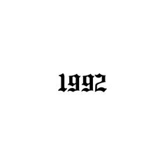 fonts 😃😌😿 1992 Tattoo Number, 1992 Tattoo, Minion Tattoo, Number Tattoo Fonts, Tattoo Number, Number Tattoo, Butterfly Makeup, Tattoo Filler