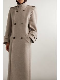 Catherine Deneuve, Net A Porter, Silk Dress, Women Collection, Wool Felt, Double Breasted, Luxury Design, Porter, Trench Coat