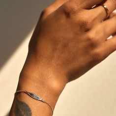 Catbird Jewelry, Capital Letters, Id Bracelets, Jewelry Lookbook, Bracelet Silver, Silver Bracelets, Delicate Bracelet, Mens Bracelet, Sale Items