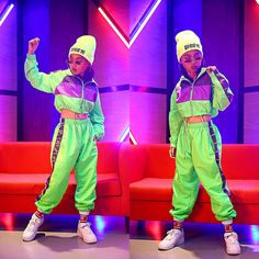 FREESHIPPING Children Hip Hop Dance Costumes Outfits OUT0944 - Outfit Garage Dance Wear Hip Hop, Modern Dancing, Modern Dans, Earth Clothes, Kids Stage, Dance Costumes Hip Hop, Hip Hop Costumes, Dancing Costumes, Jazz Dance Costumes