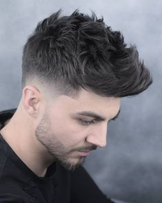 Fine Thick Hair, Gents Hair Style, Mens Hairstyles Medium, Medium Length Hair Men, Faded Hair, Men Haircut Styles, Mens Haircuts, Men Haircut