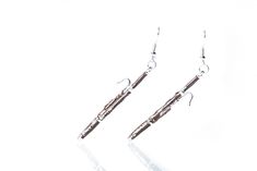 PRICES MAY VARY. The perfect gift for bassoonists! Get the perfect gift for your favorite bassoonist! Whether a beginner, student, amatuer, or professional bassoonist, these lovely bassoon earrings let everyone know what the best instrument in the world is! These bassoon earrings are die-cast metal and are unmistakable as bassoons with polished silver colored keys and brown wood tone colored bodies. They even sport a bocal! Each bassoon earring features fish hook posts, rubber stops and store in Bassoon, Appreciate You, Metal Casting, Girls Earrings, Brown Wood, Fish Hook, Jewelry Box, Dangle Earrings, Fashion Jewelry