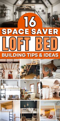 the top ten space saver loft beds and bunk beds are in this collage