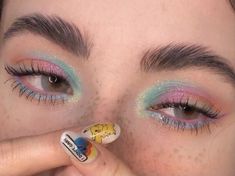 Artsy Makeup, Swag Makeup, Smink Inspiration, Fairy Makeup, Edgy Makeup, Makeup Eye Looks, Creative Eye Makeup, Eye Makeup Art, Eyes Makeup