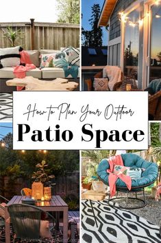 how to plan your outdoor patio space