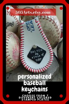 personalized baseball keychains are the perfect gift