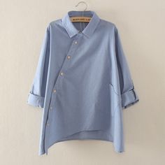 Linen Shirts Women, Button Blouse, Women Shirt, Fashion Mode, Linen Women, Fashion Details, Fashion Tops