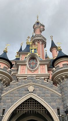 a large building with a clock on it's face