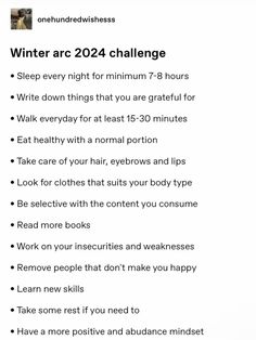 2024 Era, Walking Everyday, Winter Arc, Young Women Activities, Basic Skin Care Routine, Improve Mental Health, Girl Life Hacks, The More You Know