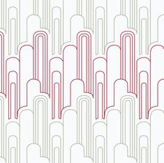 an abstract background with lines and shapes in red, white and grey colors that appear to be overlapping