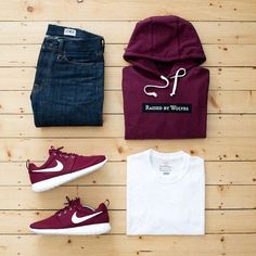 City Clothes, Vetements Shoes, Clothes Men, Outfit Grid, Komplette Outfits, Mens Fashion Trends, Mode Inspiration, Outfit Casual, Sporty Style