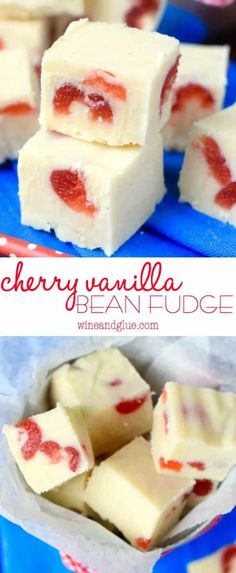 strawberry vanilla fudge is an easy and delicious dessert that's ready to be eaten