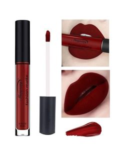 Don't miss this hot deal on SHEIN! Save big on this!Matte Waterproof Long-lasting Lip Gloss, Non-stick Cup Liquid Lipstick, Lady Red Lip Makeup Gloss Avon, Long Lasting Lip Gloss, Red Lip Makeup, Birthday Cake Topper Printable, Quick Workout, Long Lasting, Red Lips, Beauty Health, Liquid Lipstick